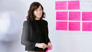 Moderation (Foto: Lotte Ostermann)