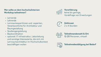 Übersicht über das Trainingsangebot