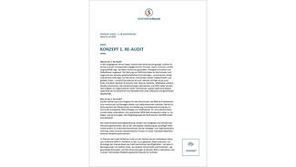 Konzept des ersten Re-Audits Konzept des ersten Re-Audits